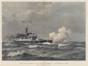 Egy 1893-as csatahajó